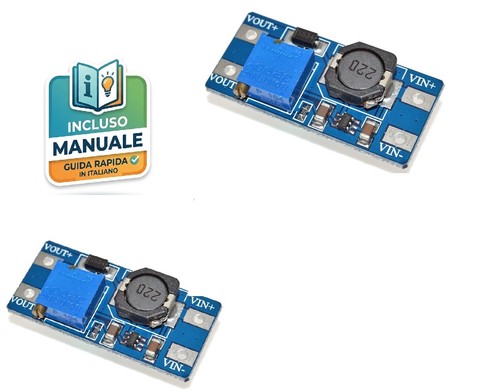 Modulo convertitore step up - 2x,