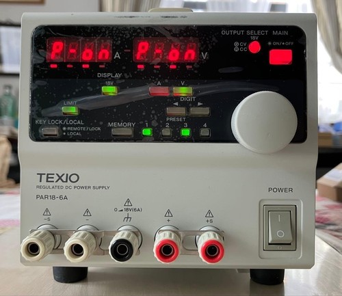Alimentatore regolato texio - regolato,