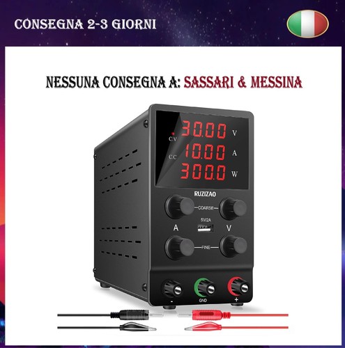 Alimentatore banco 30v 10a - banco,